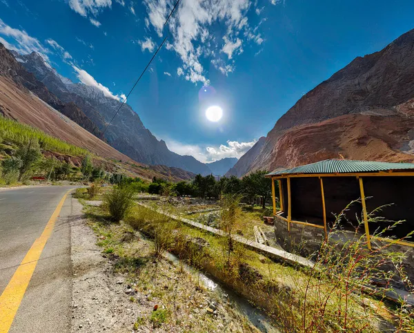 ハンザの美しい山の風景 ギルギット バルティスタン パキスタン — ストック写真