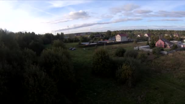 Volant Sur Drone Fpv Derrière Cheval Une Fille Sur Cheval — Video