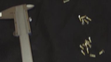 FPV kuadkopteri için karbon çerçeve montajı, 5 inç, masada siyah çerçeve, dört kiriş, inşaatçı, cıvata, fındık.