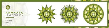 Çakra Sembolleri, Kalp Çakrası - ANAHATA - Kabul, Aşk, Şefkat, Samimiyet - 