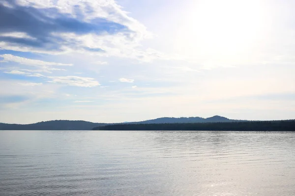 Alpine Lake Cold Water Wonderful Views Ural Mountains Siberia — Stock Photo, Image