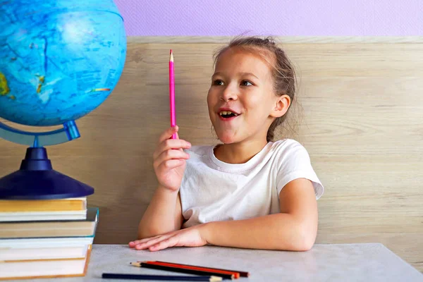 Der Globus Ist Eines Der Wichtigsten Elemente Der Bildung Für — Stockfoto