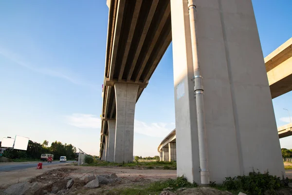 Skyward View Padma Multipurpose Bridge Munshigonj Dhaka Bangladesh — 스톡 사진