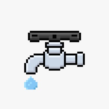 Piksel sanatında musluk