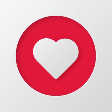 Kağıt kesim biçimi sosyal medya simgelerindeki simge gibi