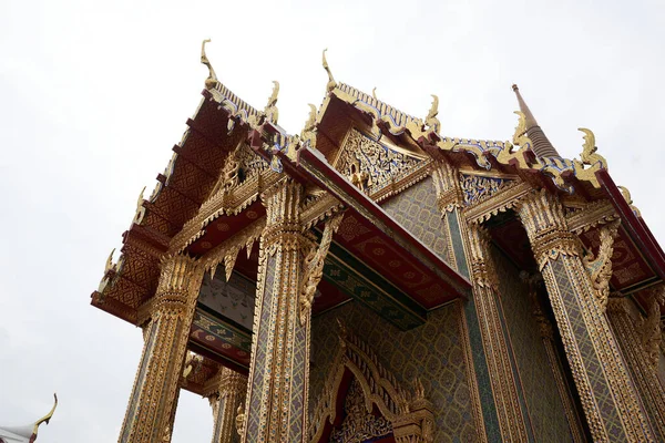 Bangkok Thailand Februari 2022 Bovenste Deel Van Ingang Van Een — Stockfoto