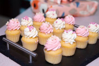 Çok lezzetli ve iştah açıcı bir pasta.