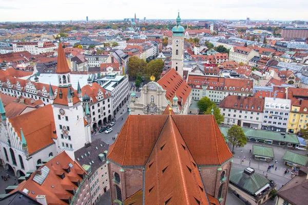 Münih kuş bakışı eski şehir