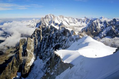 Bulutların Üzerinde Fransız Alpleri