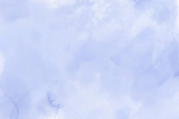 Niebieski biały akwarela pędzel farba wektor tło — Wektor stockowy