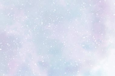 Mavi soyut suluboya vektör arkaplanı