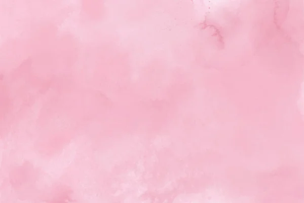 Roze aquarel penseel verf vector achtergrond — Stockvector