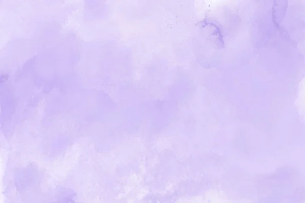 Violett lila weiß Aquarell Pinsel Farbe Vektor Hintergrund — Stockvektor