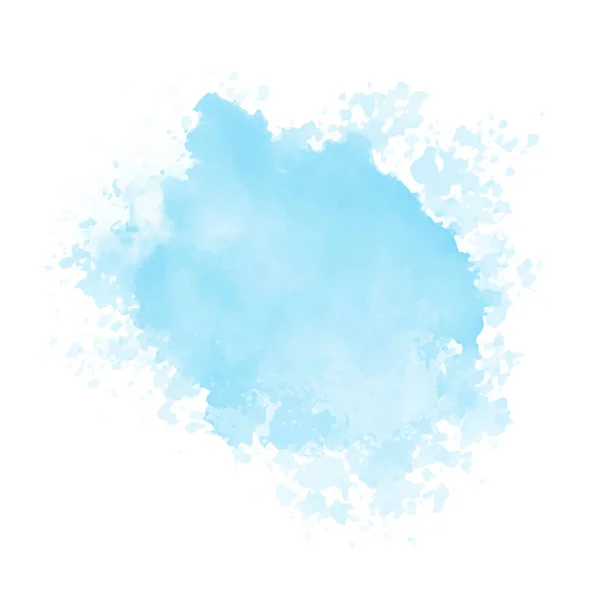 하얀색 바탕에 파란색 수채 구름 이 있는 질서 정연 한 무늬 — 스톡 사진