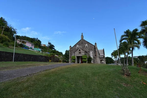 Calliaqua Vincent Grenadines Ιανουαρίου 2020 Αγγλικανική Εκκλησία Του Αγίου Παύλου — Φωτογραφία Αρχείου