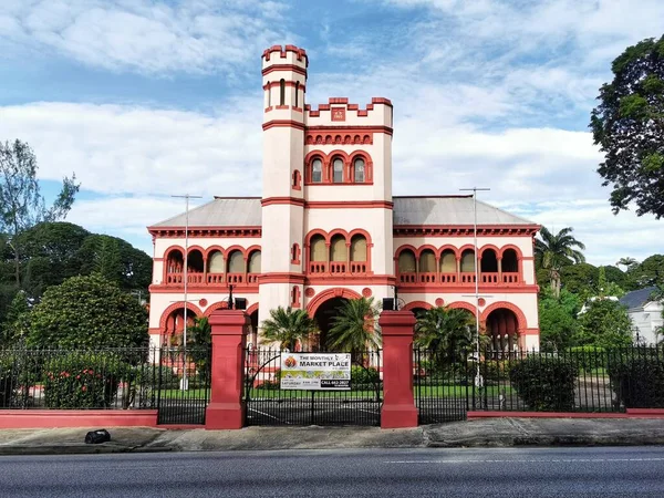 Port Spain Trinidad Tobago November 2019 Archbishop Palace House Located — Stockfoto