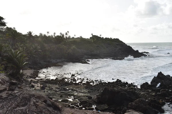 Pohled Oceán Galera Point Toco Trinidad Tobago — Stock fotografie