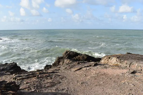 Utsikt Över Havet Från Galera Point Toco Trinidad Och Tobago — Stockfoto