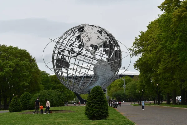 Flushing Queens New York Usa 2022 Május Unisphere Flushing Meadows — Stock Fotó