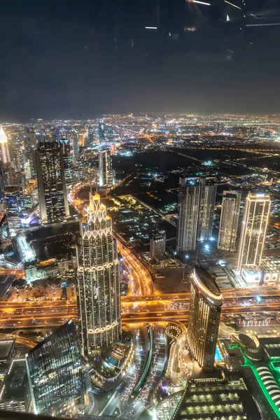 Dubai Emirados Árabes Unidos Dezembro 2021 Vista Horizonte Arial Cidade — Fotografia de Stock