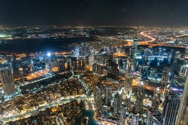Dubai Verenigde Arabische Emiraten December 2021 Arial Skyline Uitzicht Dubai — Stockfoto