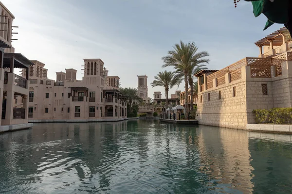 Dubai Egyesült Arab Emírségek December 2021 Souk Madinat Jumeirah Tevékenység Stock Kép