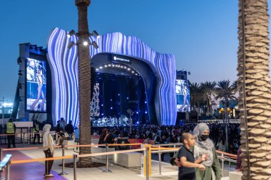 Dubai, Birleşik Arap Emirlikleri 22 Mart 2022 Dubai Uluslararası Fuarı 2020