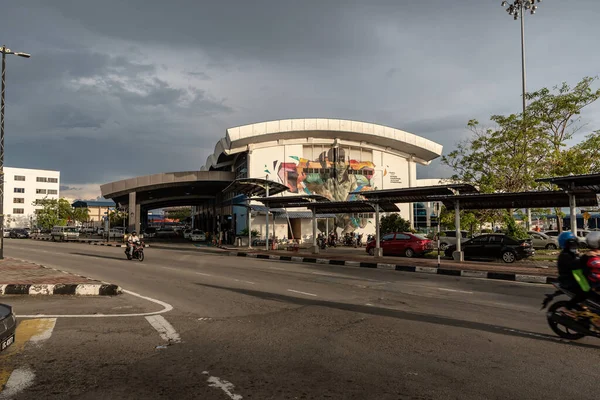 Labuan Malaysia Juni 2021 Blick Auf Die Straße Zentrum Der — Stockfoto