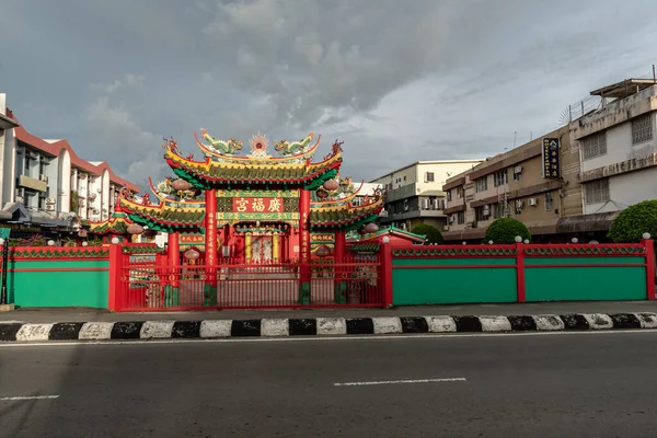 Labuan Malaisie Juin 2021 Vue Rue Centre Ville Labuan Île — Photo