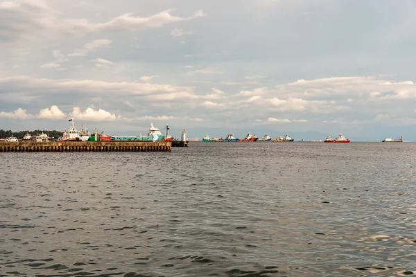 Labuan Malaysia Juni 2021 Blick Auf Die Straße Zentrum Der — Stockfoto