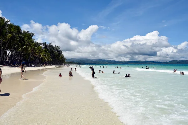 Boracay Island Philippines July 2022 Tourist Spot Central Philippines Lot — Stok fotoğraf