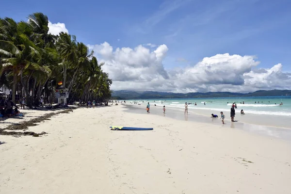 Boracay Island Philippines July 2022 Tourist Spot Central Philippines Lot — Stok fotoğraf