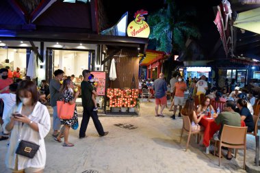 Boracay Island, Philippines, July 10, 2022, tourist spot in central Philippines, lot of visitors coming from country and around the world.