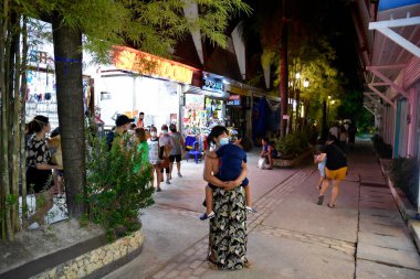 Boracay Island, Philippines, July 10, 2022, tourist spot in central Philippines, lot of visitors coming from country and around the world.