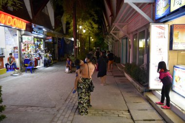 Boracay Island, Philippines, July 10, 2022, tourist spot in central Philippines, lot of visitors coming from country and around the world.