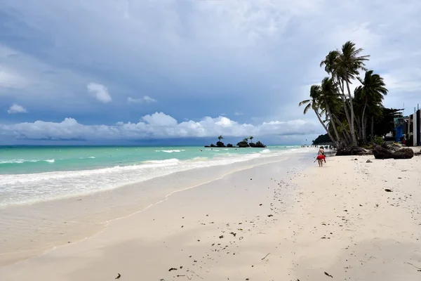 Boracay Island Philippines July 2022 Tourist Spot Central Philippines Lot — Stockfoto