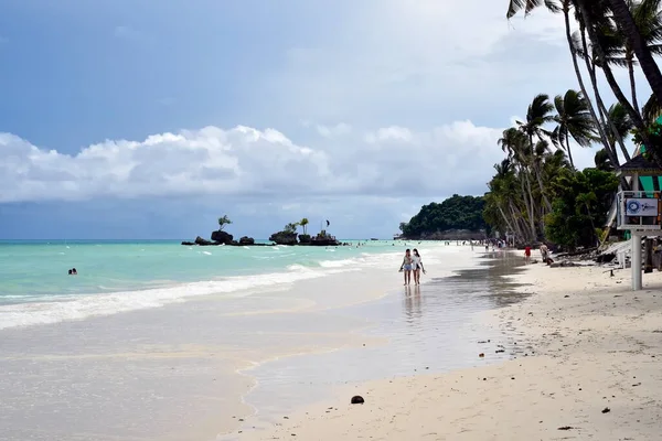 Boracay Island Philippines July 2022 Tourist Spot Central Philippines Lot — Stock fotografie