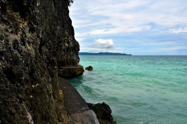 Boracay Island, Philippines, July 10, 2022, tourist spot in central Philippines, lot of visitors coming from country and around the world.