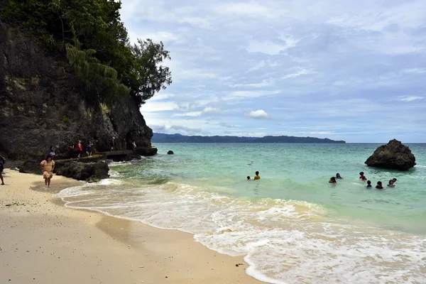 Boracay Island Philippines July 2022 Tourist Spot Central Philippines Lot — Stock Photo, Image