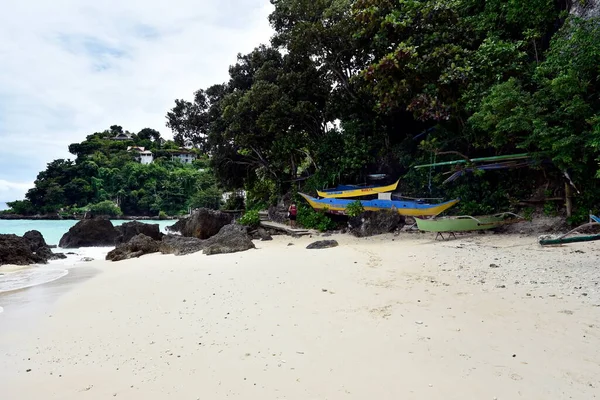 Boracay Island Philippines July 2022 Tourist Spot Central Philippines Lot — Foto Stock