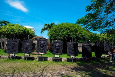 Manila 'nın Duvarlarla çevrili İntramuros, Manila, Filipinler Tarihi, 15 Temmuz 2022.