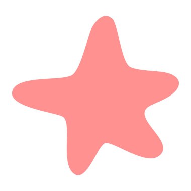 Hand drawn star. Vector doodle sketch illustration isolated on white background.