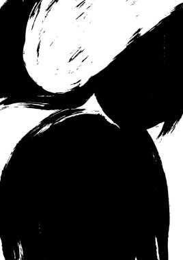 Vector hand drawn abstract illustration  . Creative simple artwork with texture. Template for card, poster, banner, print for t-shirt, pin, badge, patch.