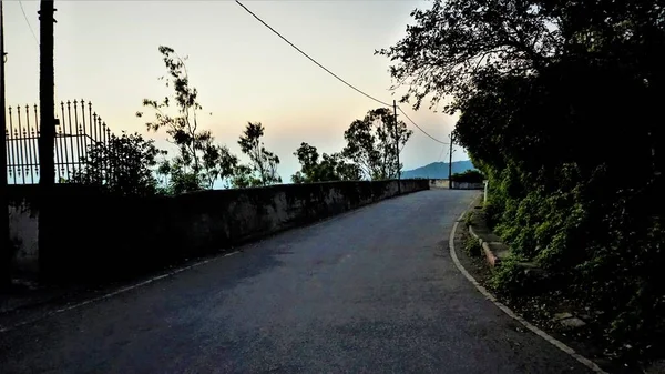 Prachtige Weg Naar Heuveltop Van Nandi Heuvels — Stockfoto