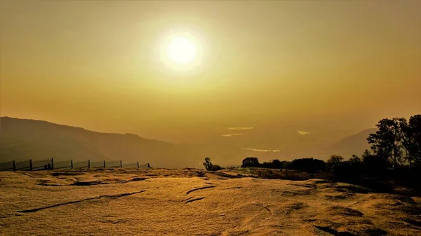 Nandi Hills Hill Station Located Bangalore Karnataka India — Stock fotografie