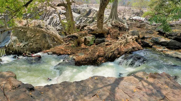 Lindas Paisagens Hogenakkal Tamilnadu Índia Local Turístico 120 Cidade Bangalore — Fotografia de Stock