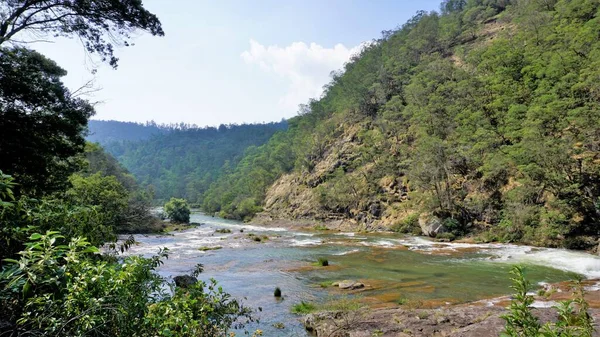 Beautiful Scenic Landscapes Pykara Falls Ooty Tamilnadu Top Honeymoon Destination — стоковое фото