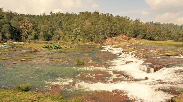 Hermosos Paisajes Escénicos Las Cataratas Pykara Ooty Tamilnadu Flujo Agua — Foto de Stock