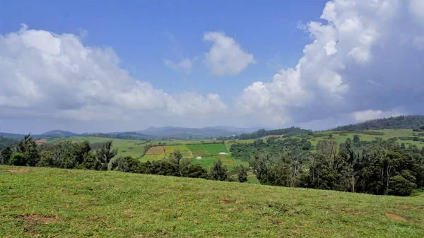 Beautiful and amazing landscapes of Wenlock Downs 9th Mile Shooting Point. Perfect natural lush green land for familytime, photography, sightseeing and to enjoy cool breeze air.