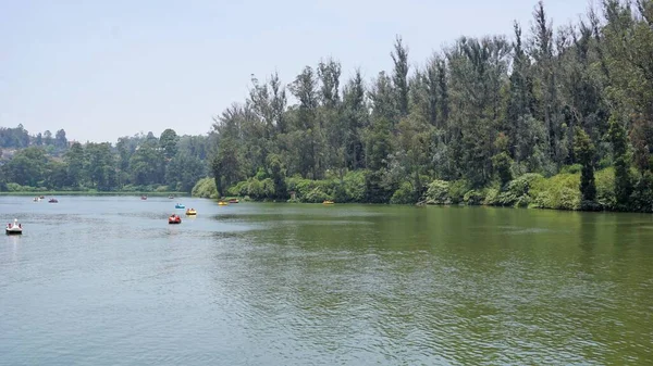 Ooty Tamilnadu India April 2022 Boating Ooty Lake Artificial Lake — Stockfoto